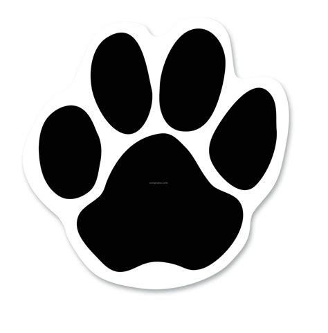 paw clipart|free paw print image.